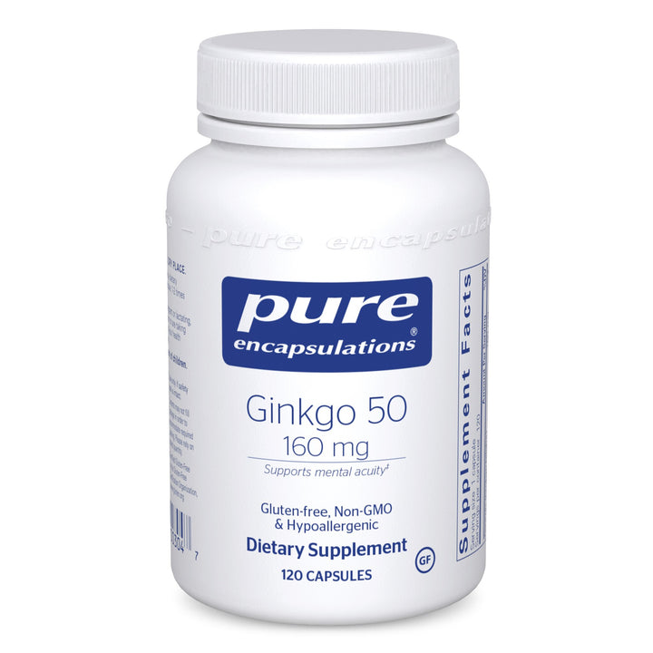 Ginkgo 50 - 160 mg. 120's