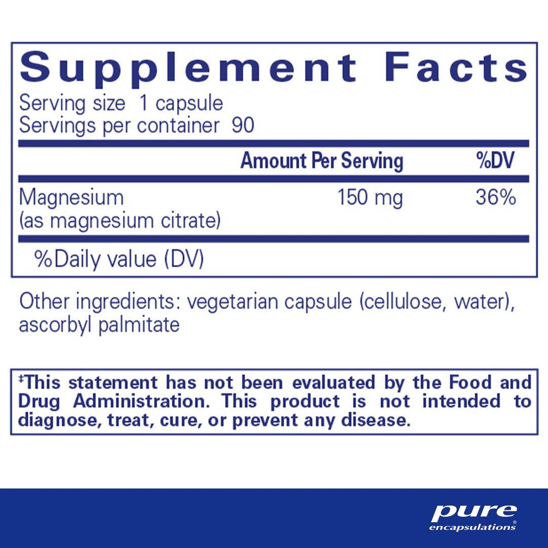 Magnesium (citrate) 90's