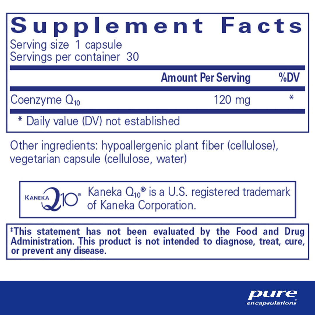 CoQ10 120 mg. 30's