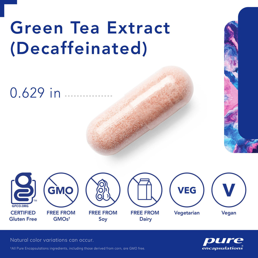 Green Tea Extract (decaffeinated) 60's