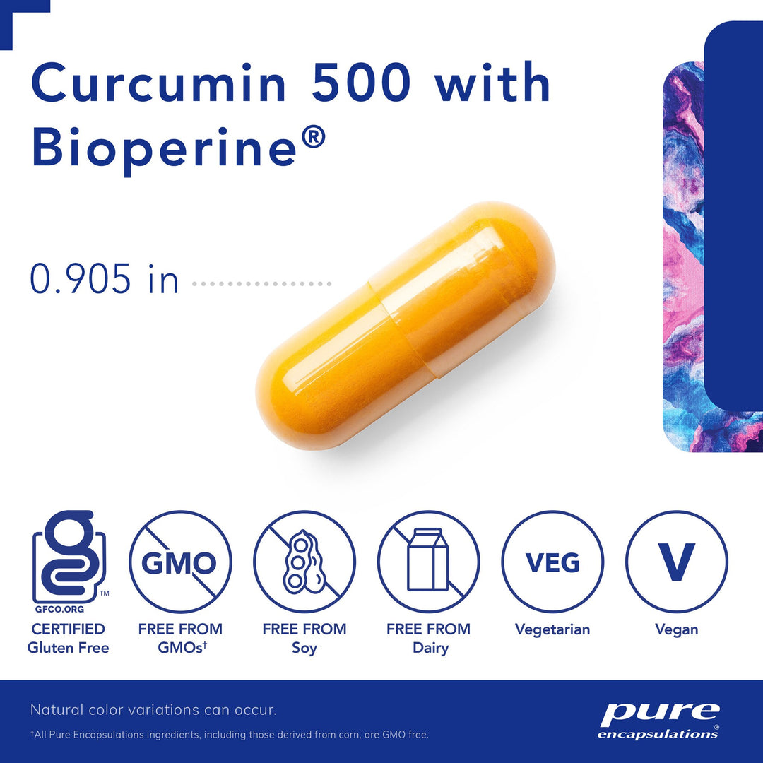 Curcumin 500 with Bioperine 120's