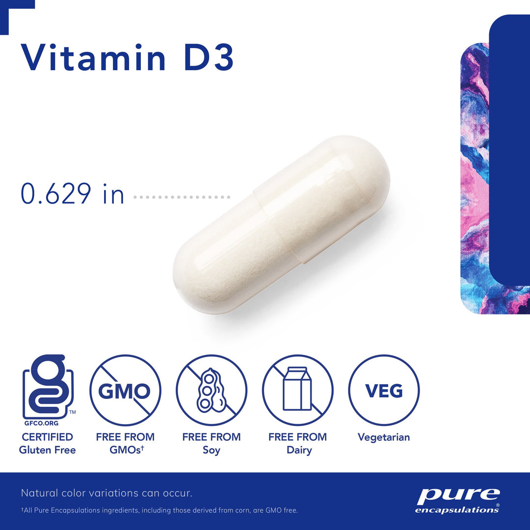 Vitamin D3 25 mcg (1,000 IU) 250's