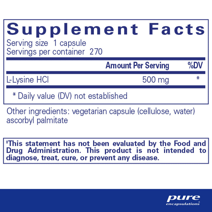 l-Lysine 270's