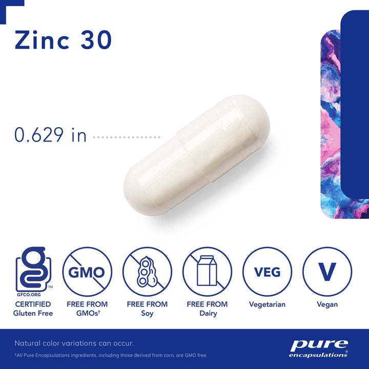 Zinc 30 - 60's