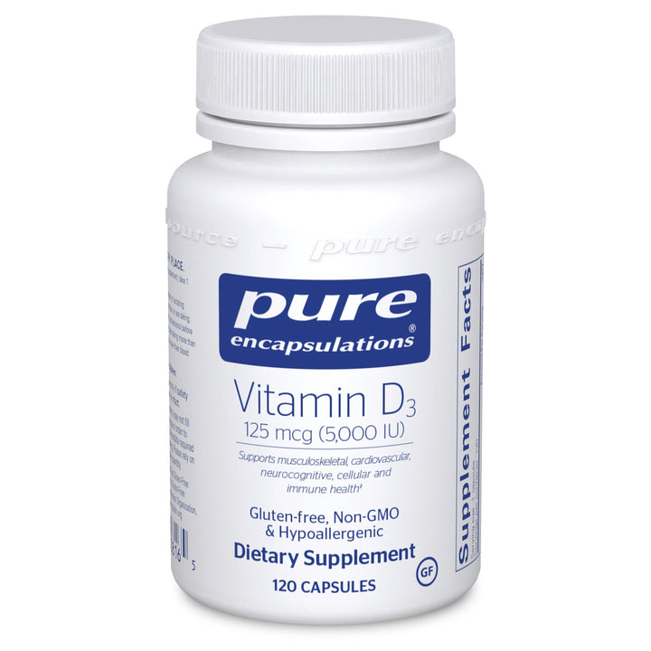 Vitamin D3 125 mcg (5,000 IU) 120's