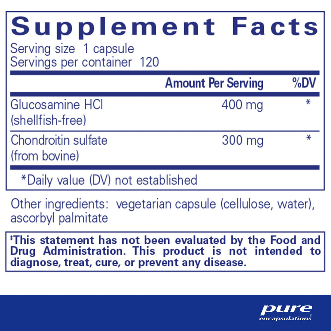 Glucosamine HCl Chondroitin 120's