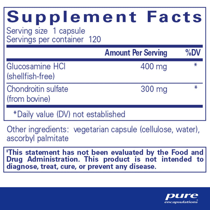 Glucosamine HCl Chondroitin 120's