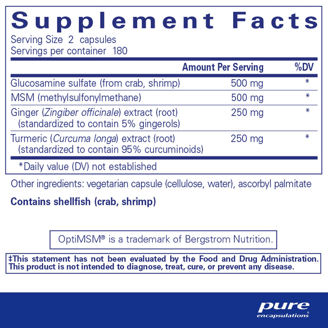 Glucosamine/MSM with joint comfort herbs‡ 360's