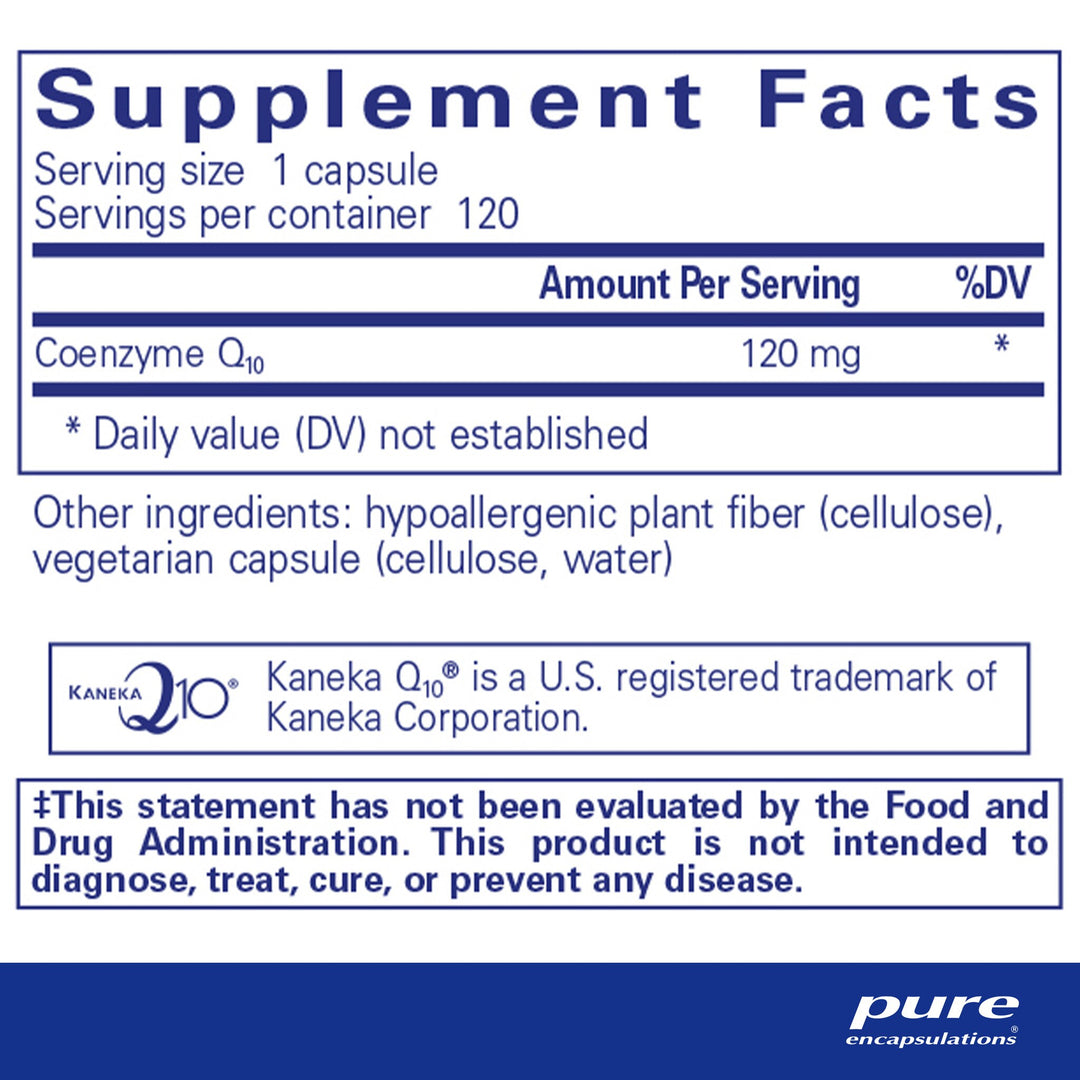 CoQ10 120 mg. 120's