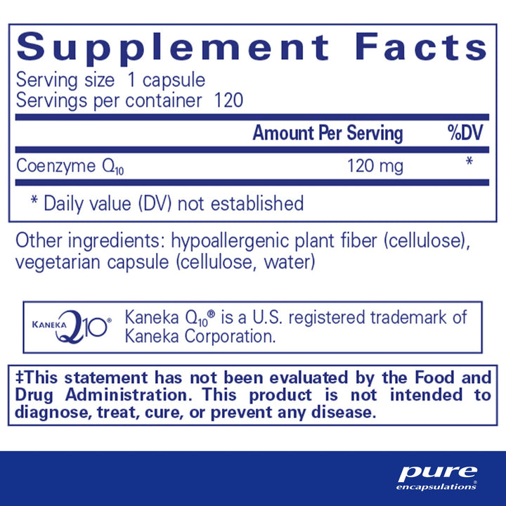 CoQ10 120 mg. 120's