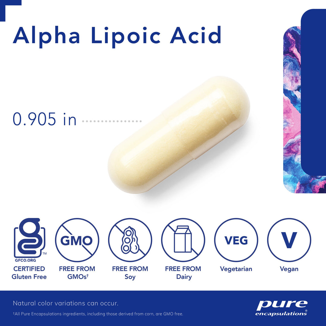 Alpha Lipoic Acid 600 mg. 60's