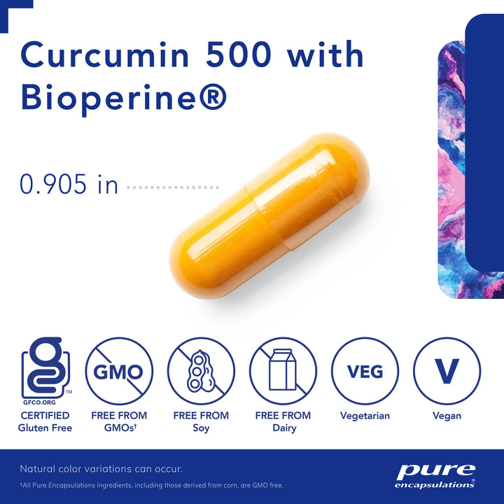 Curcumin 500 with Bioperine 60's