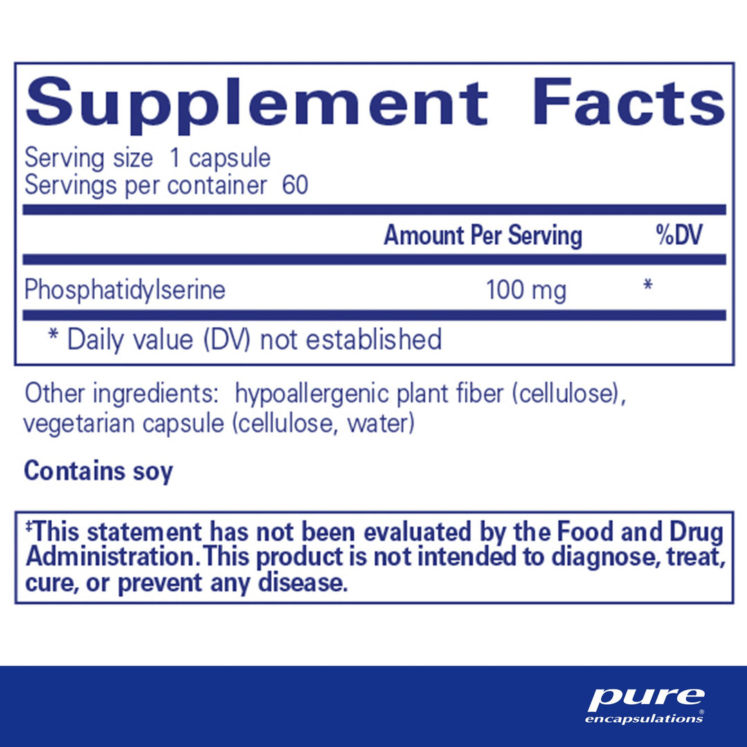 PS 100 (phosphatidylserine) 60's