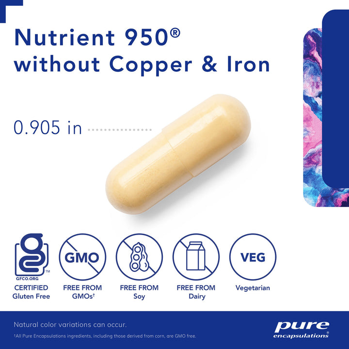 Nutrient 950® without Copper & Iron 180's