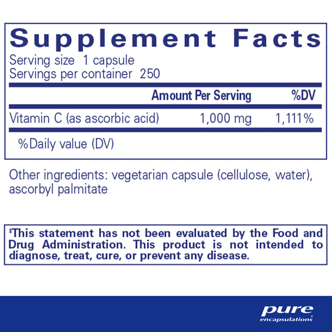 Ascorbic Acid 1 gram 250's