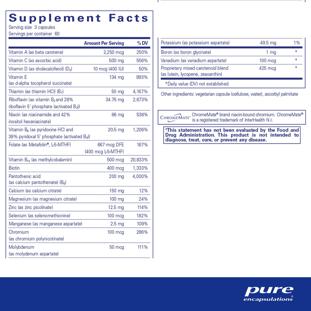 Nutrient 950® without Copper, Iron & Iodine