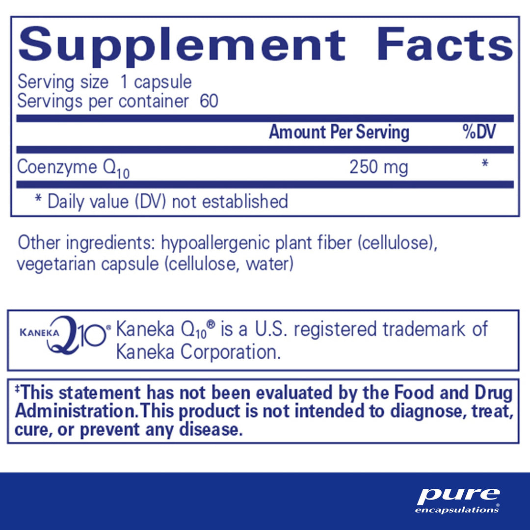 CoQ10 - 250 Mg.