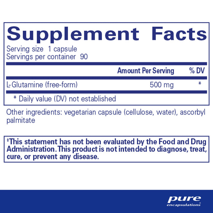 l-Glutamine 500 Mg.