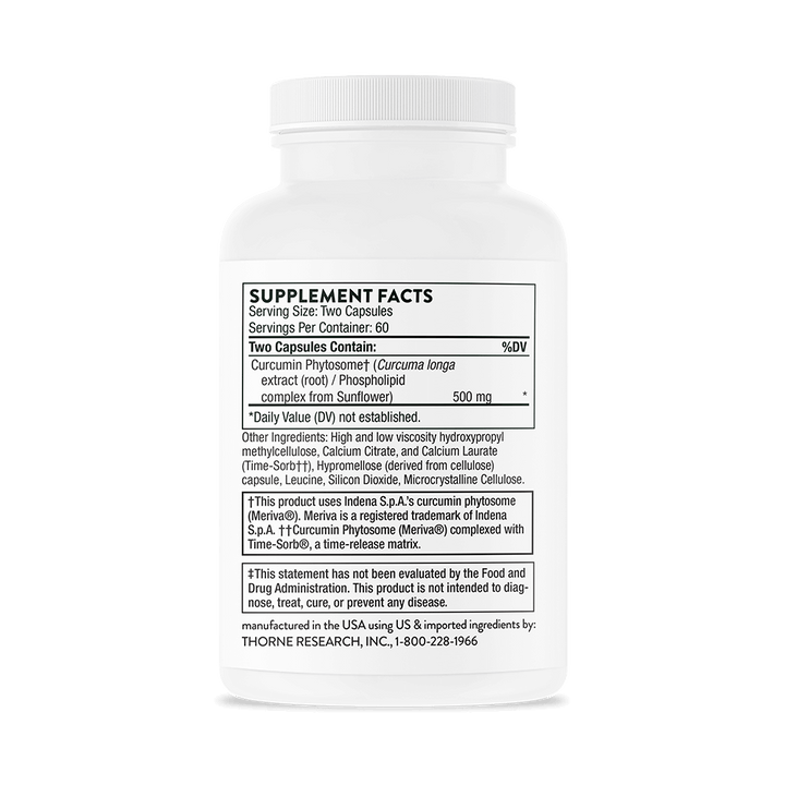 Curcumin Phytosome - Sustained Release