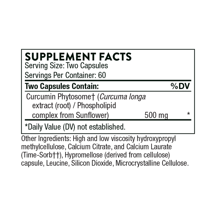 Curcumin Phytosome - Sustained Release