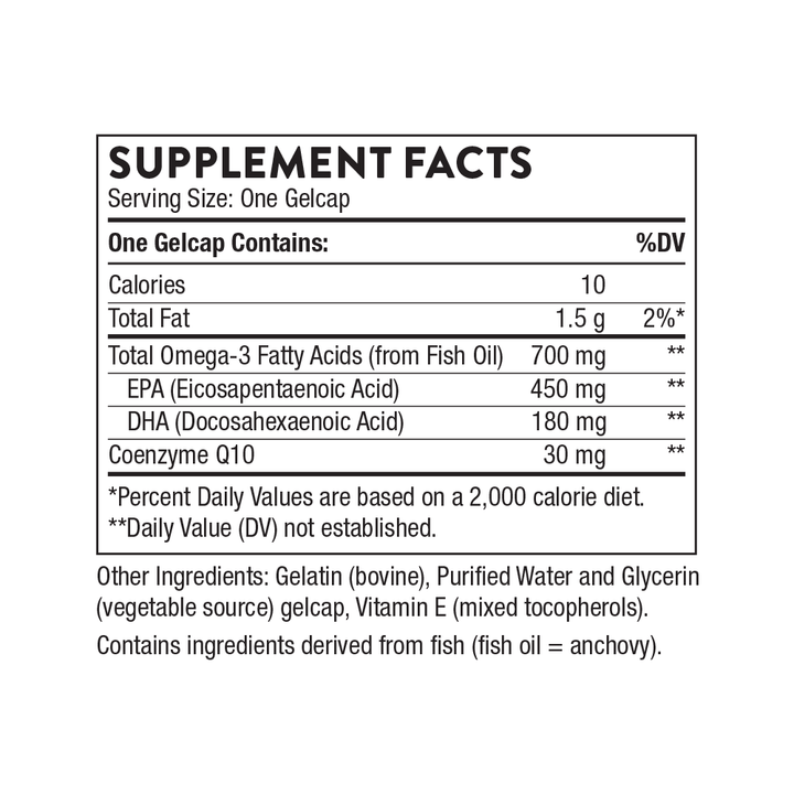 Omega-3 with CoQ10