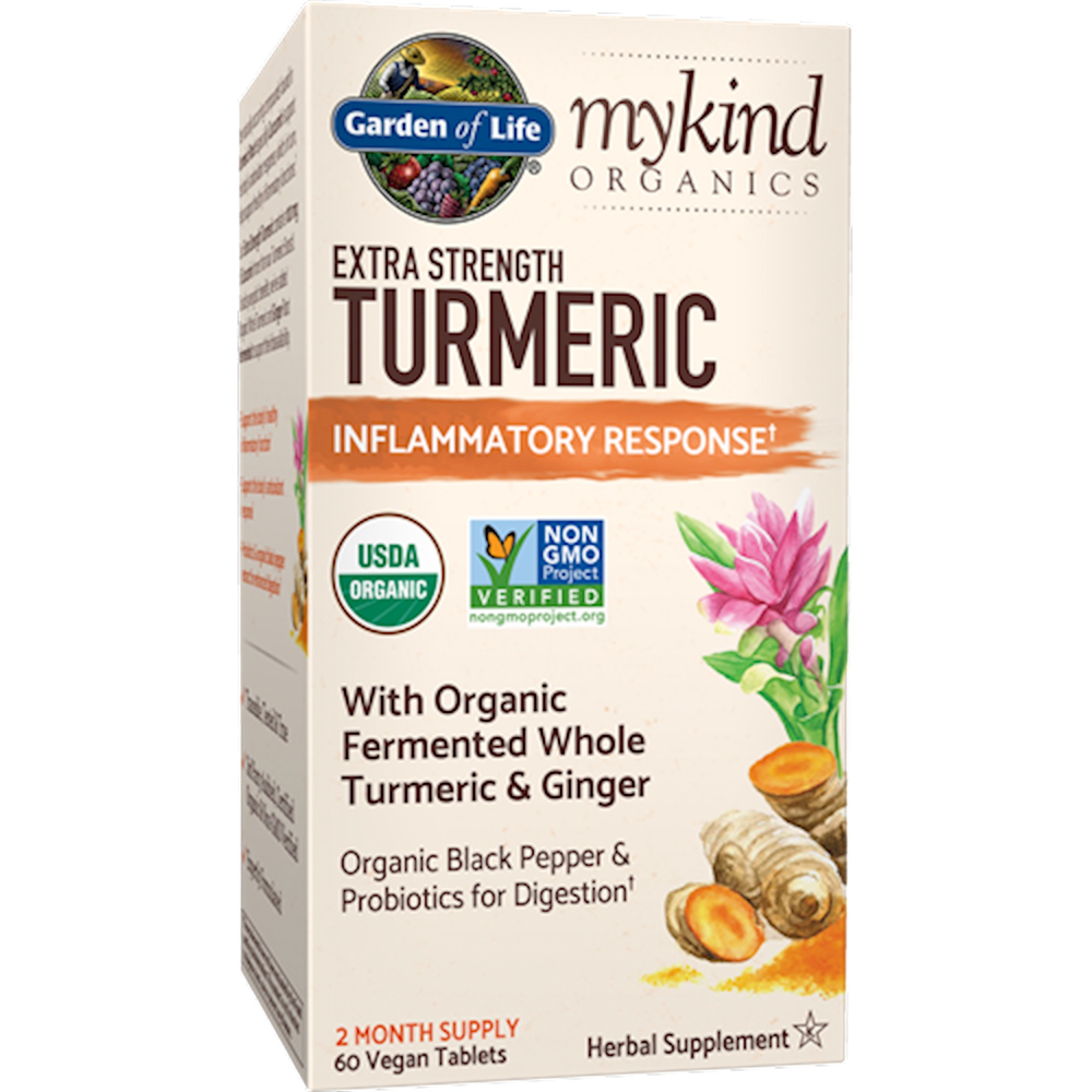 Extra Strength Turmeric Organic 60 Vegtabs